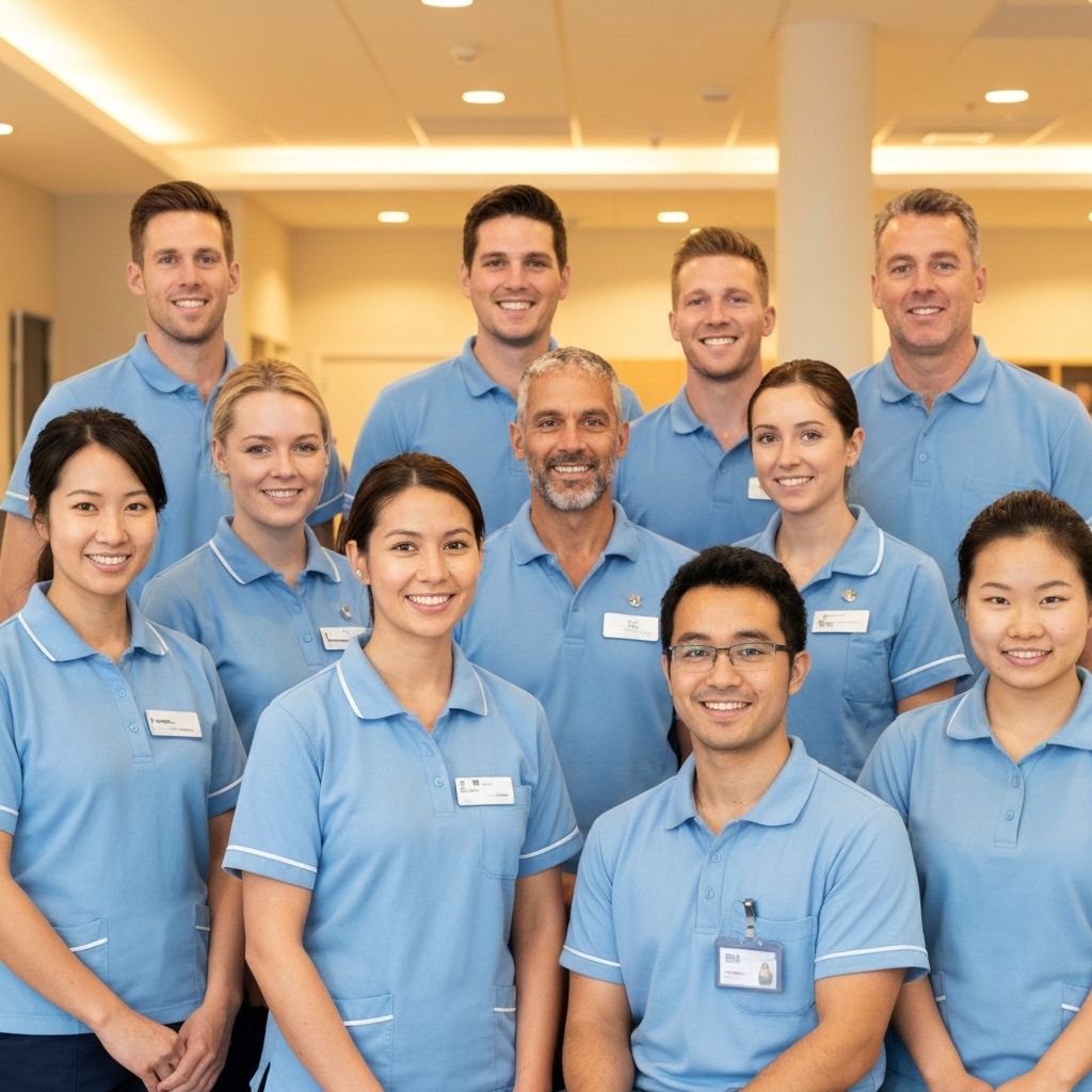 Wellness World Services team members providing care